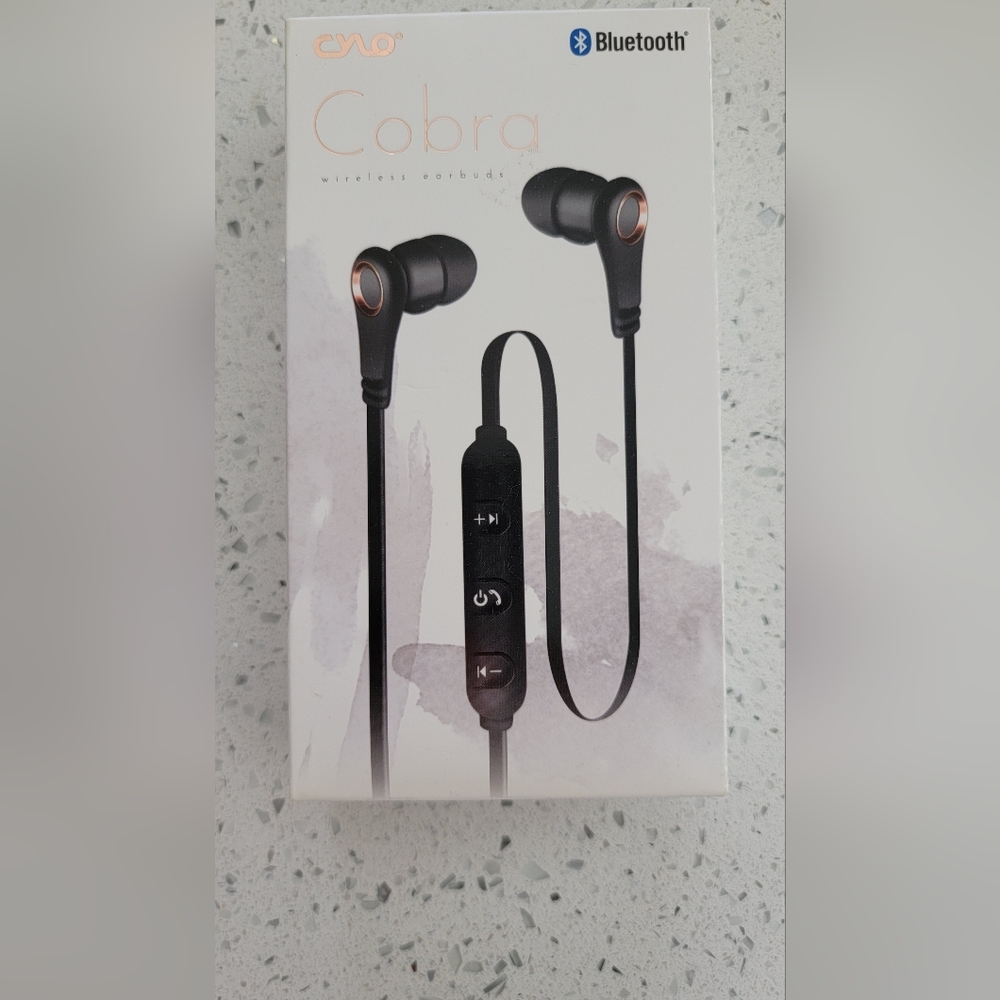 Brand new sealed gocylo Cobra wireless earbuds